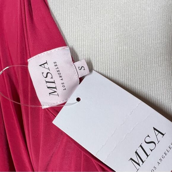 MISA Los Angeles Xenia Dress in Fuchsia NWT Size small - Picture 9 of 9